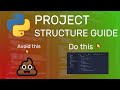 How to Structure Programming Projects for Beginners | Python Long-term Project Structuring