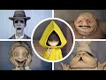 Little Nightmares 1 \u0026 2: All Bosses with Super Six Mod