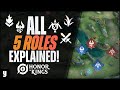 ALL 5 Roles in Honor of Kings EXPLAINED! (What you should do) | Honor of Kings (王者荣耀)