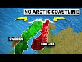 Why Don't Sweden and Finland Touch the Arctic Ocean?