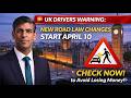 🚨 WARNING: New UK Driving Laws Start April 10 – Don't Get Caught Out!
