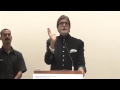 Address by Amitabh Bachchan at the release of the Book: Bread Beauty Revolution, Mumbai