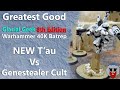 *NEW* Tau VS Genestealer Cult - Warhammer 40K Batrep - 2,000pts