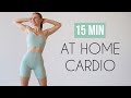 15 MIN BEGINNER CARDIO WORKOUT (No Jumping, Small Space Friendly, No Equipment)