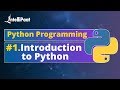 Introduction to Python | Python Basics | Python For Beginners | Why Python Programming | Intellipaat