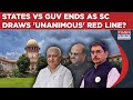SC Ends States Vs Governors: CJI-Led 5 Judge Bench Draws 'Unanimous' Red Line? 'Can't Impose...'