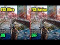 GodFall FidelityFX Super Resolution Native vs Ultra | GTX 1660 Ti | i7 9750H | AMD FSR OFF vs ON