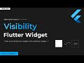 How to hide widget in flutter | Visibility Widget | FW01 | 2BC