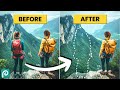 Remove object from photo in Photopea (EASY METHOD) | Photopea Tutorial