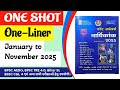 Speedy Current Affairs Varshikank 2025 | January 2025 to December 2025 | one liner current affairs