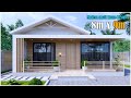 Modern Small House | 8m x 9m with 2Bedroom