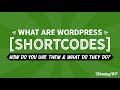 What Are WordPress Shortcodes, How Do You Use Them, And What Do They Do?