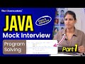 Java Interview Questions | Java Program Solving | Core \u0026 Advance Java | Part 1