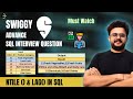 SQL Interview Question and Answers | SWIGGY SQL QUESTION | NTILE() IN SQL | Deepankar Pathak