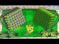 Threepeater Gatling Vs Melon Pult Vs Dr Zomboss Plants Vs Zombies Battlez