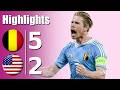 Belgium vs USA 5-2 - All Goals \u0026 Highlights - 2026