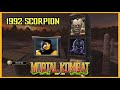 1992 SCORPION “Max Difficulty” Kreate-A-Fighter - Mortal Kombat Armageddon HookMod