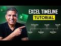 Make a Stunning Timeline Chart in Excel in Minutes