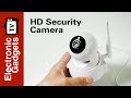 HD Security Camera with Night Vision, Wifi, App Support