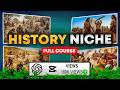 How To Make Viral History Videos With AI (Human Evolution Niche)