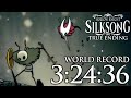 Hollow Knight: Silksong True Ending Speedrun in 3:24:36! (WORLD RECORD (former))