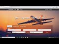 Airline Booking Management Website | HTML, CSS, BOOTSTRAP, JAVASCRIPT, PHP
