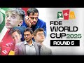 FIDE World Cup 2025 Round 5.1|  Ft. Arjun vs Aronian, Harikrishna vs Jose Martinez