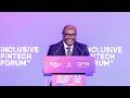 Africa Can Be a Cradle of Global Business – PM Nsengiyumva at Inclusive FinTech Forum