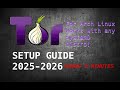 How to set up TOR on Arch Linux
