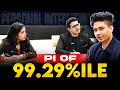 Personal Interview of Shatadroo Dutta | 99.29 Percentiler | CAT 2024 Preparation