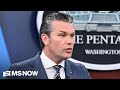 Hegseth's Christian rhetoric raises alarm among military leaders, veterans