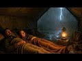 Peaceful Night in the Tent – John and Abigail Resting in the Thunderstorm | RDR2 ASMR