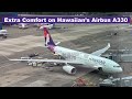 Hawaiian Airlines Airbus A330 Extra Comfort Trip Report | Honolulu to Seattle
