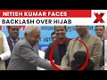 Bihar CM Nitish Kumar Faces Backlash After Removing Doctor’s Hijab During Event