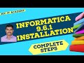 How To Install Informatica 9.6.1 In Windows 8/10(Step by Step) | Informatica 9.6.1 with Oracle
