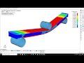 LS-DYNA TUTORIAL 10: Three Point Bending of Sandwich Structure with EPS Foam as Core