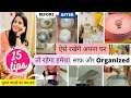 15 Brilliant Time Saving Home \u0026 Kitchen Tips/Hacks/Ideas💡| घर का काम कम टाइम में करने के टिप्स ✅ |