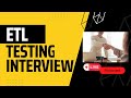 Etl testing Interview || Live Recorded