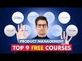 Top 9 FREE Product Management COURSES in 2025