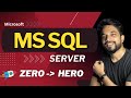 MASTER SQL 🔥 | Beginners to Advance Using MSSQL Server [HINDI]