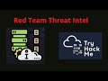 Red Team Threat Intel || TryHackMe Threat Intelligence || Complete Walkthrough