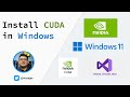 How to Set Up NVIDIA Drivers, Visual Studio \u0026 CUDA Toolkit for AI Development in Windows