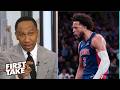 FIRST TAKE | Cade Cunningham rescues Pistons from a crushing upset -Stephen A. on Detroit beat Magic