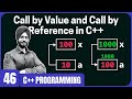Call by Value and Call by Reference in C++