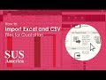 How to Import Excel and CSV Files for Quotation