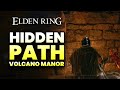 Elden Ring - SECRET DOOR in Volcano Manor - Hidden Wall Discovered!