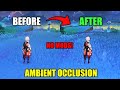 Ambient Occlusion RTX Ray Tracing in Genshin Impact with this simple trick! [100% SAFE - NO MODS]
