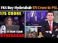PSL 7th TEAM SOLD! 🚨 Hyderabad Kings? | FKS Group Wins Bid for 175 Crore! 💸 | PSL11