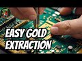 Recover GOLD From Circuit Boards EASILY With This Simple Method