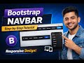 How to Create a Responsive Navbar Using Bootstrap 5 | Step-by-Step Tutorial